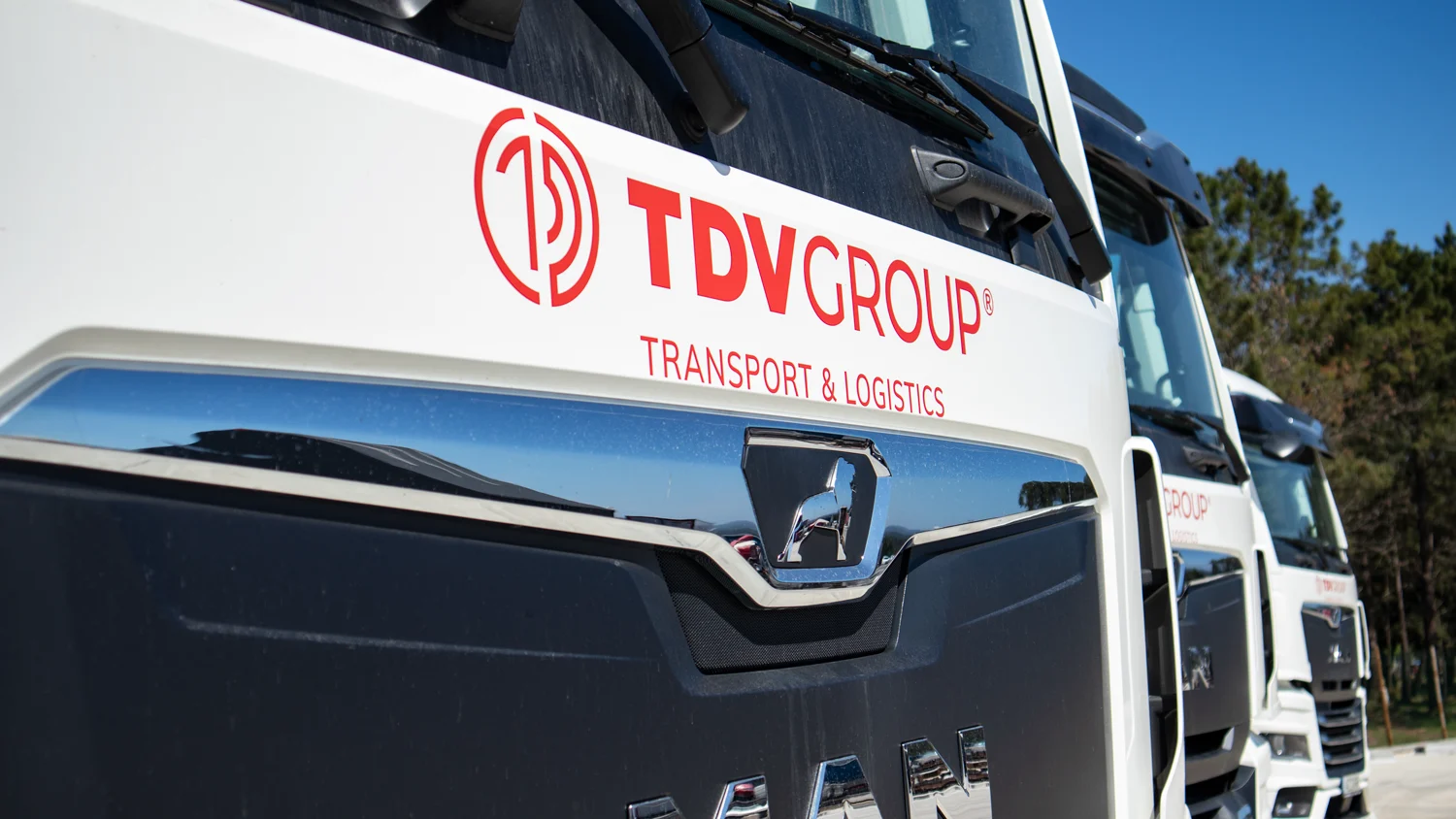 Novos camiões do TDV Group